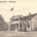 Kyrkoherdebostället i Sköldinge, sommaren 1908